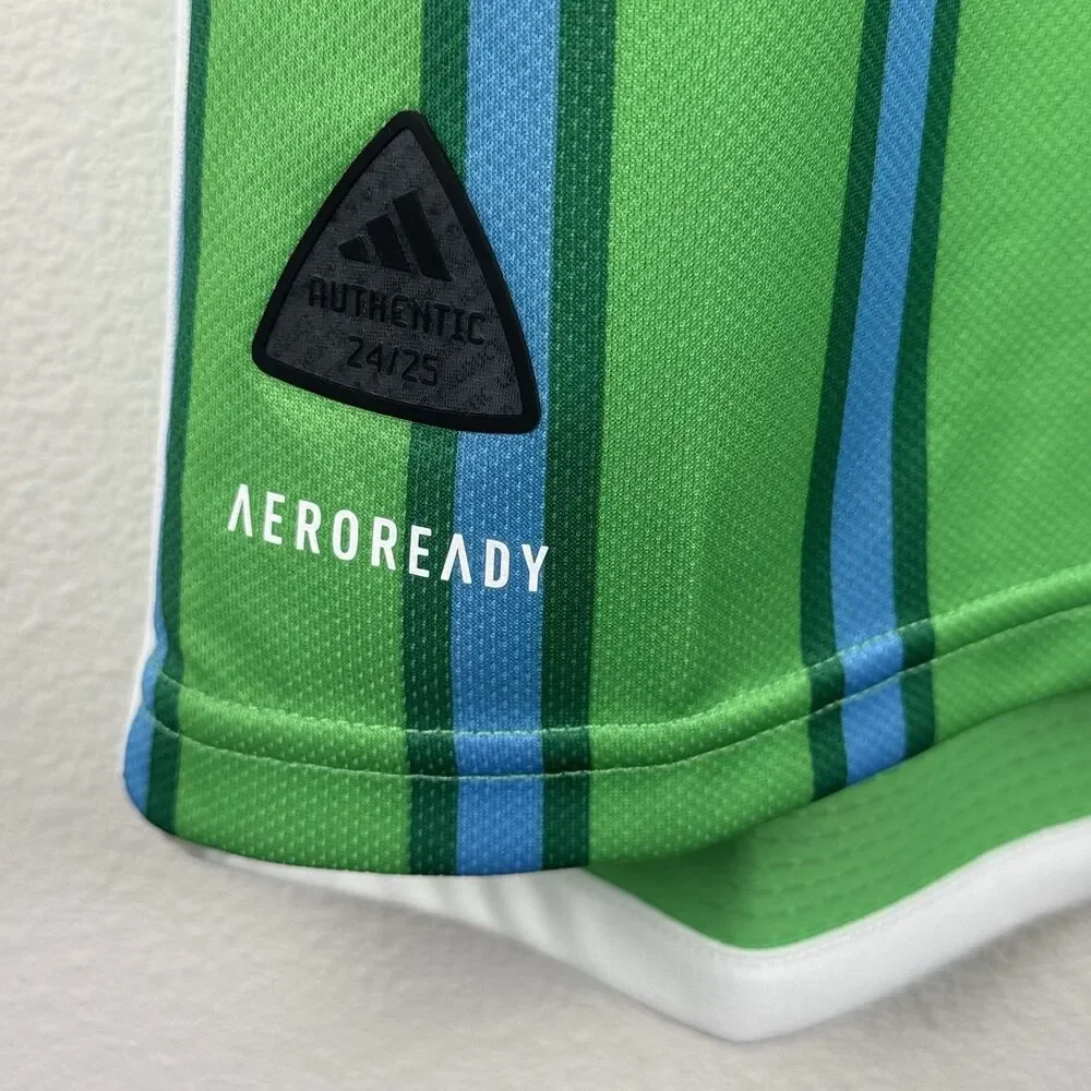 Adidas Seattle Sounders FC Home Authentic Jersey 2024/25 Men's Size Medium $150